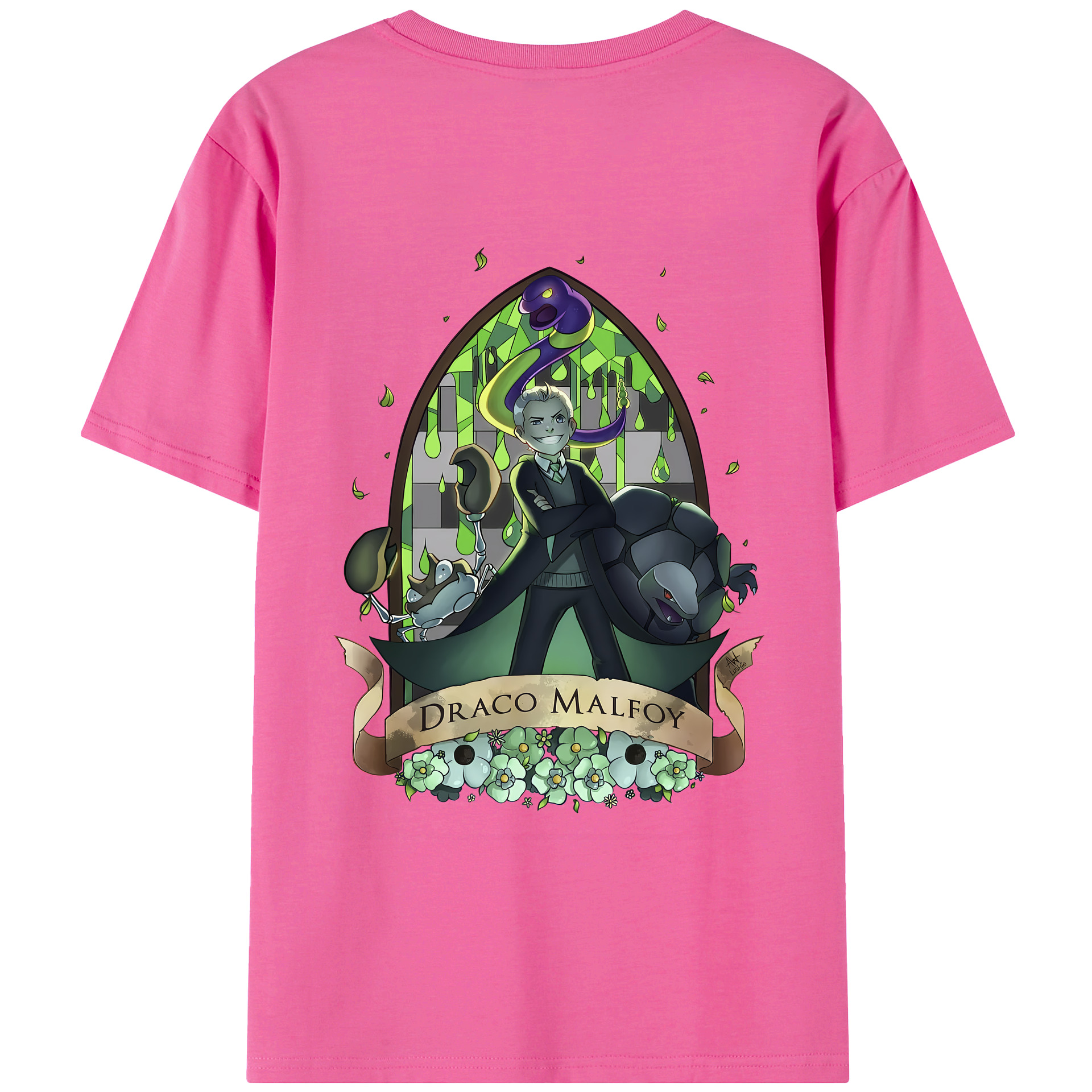 （画像用） Harry Potter ハリー・ポッターシリーズ レディース半袖Tシャツ(バックプリント)